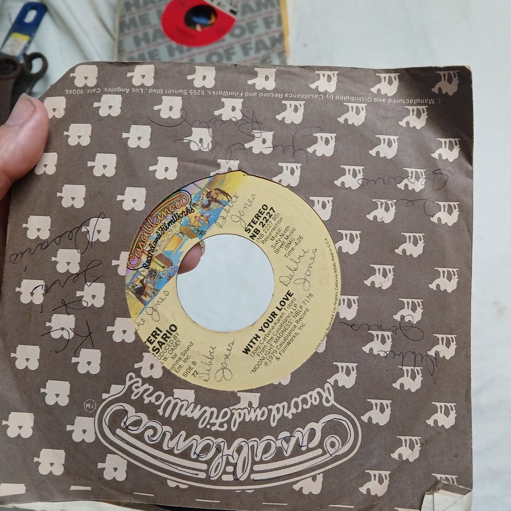 Vintage Vinyl Record with Sleeve